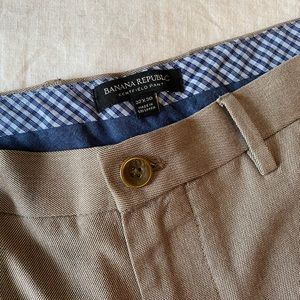 Tan Banana Republic Dress Pants